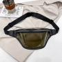 2023 Factory Custom Transparent PVC Belt Crossbody Bags Women Clear Fanny Pack Waist Bags