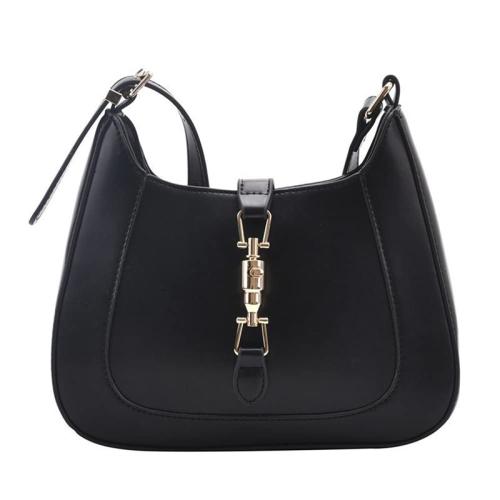 2023 latest fashion PU Leather ladies underarm slant shoulder handbag women daily use cute clutch messenger shoulder handbag