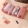 New Folding Cosmetic Makeup Bag Large Capacity Hanging Travel Toiletry Bag For Women