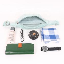 CHANGRONG Custom  Adjustable Shoulder Straps Women Men Crossbody Fanny Pack Corduroy Sling Bag Casual Chest Bag