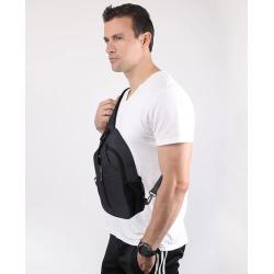 ZR560 Hot Selling Chest Bag Men New Waterproof Shoulder Bag Sports Travel Crossbody Bag Leisure Solid Color Oxford Cloth Satchel