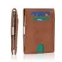 Popular Design Leather Money Clip Wallet Rfid Blocking Credit Card Holder Wallets