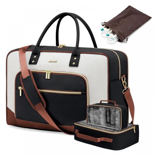 LOVEVOOK custom carry on overnight ladies bags large capacity quilted 4pc Hospital Bag for Labor women gym travel duffel bags