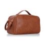 New Personalized Leather Travel Toiletry Bag Large Travel Bathroom Shaving Dopp Kit Large Cosmetic Travel Bag Waterproof
