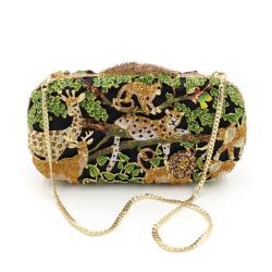 2024 Custom Animal Crystal Evening Party Shoulder Bag For Women Luxury Clutch