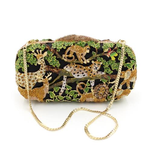 2024 Custom Animal Crystal Evening Party Shoulder Bag For Women Luxury Clutch