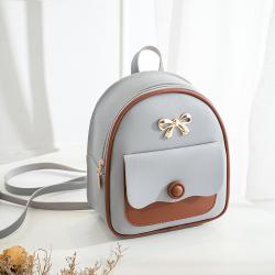 Manufacturers Wholesale Bags Pu Leather Backpack Women  Mobile Phone Hand Bags  Mini Student Backpack