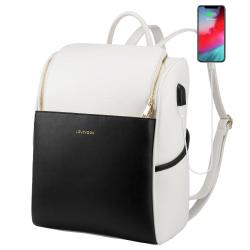 LOVEVOOK  winter famous design warmth fashion  canvas PU  backpack High quality waterproof  and wear resistant VYWB1547
