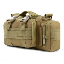 2024 Multifunctional Outdoor Sports Mountaineering 900d Oxford Cloth Waterproof Wear Resistant Waist Pack Shoulder Tactical Bag