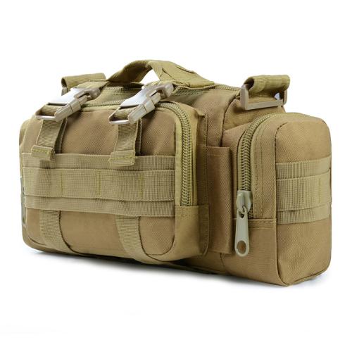 2024 Multifunctional Outdoor Sports Mountaineering 900d Oxford Cloth Waterproof Wear Resistant Waist Pack Shoulder Tactical Bag