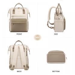LOVEVOOK Business Work Bag with USB Port Business Travel College School Computer Backpack for Women Men Laptop Backpack Purses