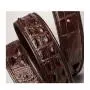 OEM ODM Ceinture En Cuir Custom High Quality Luxury Brand Design Men'S Belt Genuine Alligator Leather Designer Belts For Mens