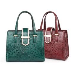 High Quality Crocodile Women'S Bag 2024 New Fashion Genuine Alligator  Leather Handbags Ladies Shoulder Crossbody Bag