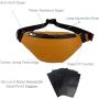 Fanny Packs For Women Fashionable Waist Belt Bag PU smell proof Waist Pack