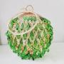 Hot selling handwoven acrylic beaded handbag spherical evening bag fashion women's bag handbag