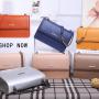 Ready To Ship Factory Price Wholesaler Purses And Handbags In Stock Multi Color Messenger Handbags Metal Chain Strap Ladies Bag