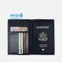 Couverture De Passeport Travel Business Passport Folder Wallet With Customized Logo Genuine Leather Passport Cover Holder