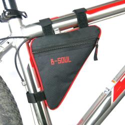 XL197 Outdoor Triangle Bag Toolkit Fashion Large Capacity Road Bike Saddle Bags Anti Water Cycling Accessories Organiser