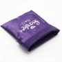 Custom luxury  silk wigs packing dust bags quality drawstring gift bag for cosmetic jewellery lingerie handbags hair satin pouch