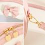 High Quality Custom Beautiful Girls Anime Round Shape Clear Plastic Window Ita Crossbody Bag