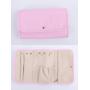 Keymay 7 Colors No MOQ Roll Up Foldable Jewelry Case for Journey-Rings Necklaces Bracelets Earrings Waterproof Jewelry Organizer