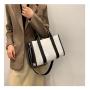 ZR873 New Trend Canvas Bag Ladies Fashion Shoulder Handbag Large Capacity Women's Single Shoulder Bag Female Luxury Tote Bags