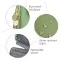custom waterproof foldable makeup cosmetic bags organizer small hanging leather pu travel toiletry bag for women