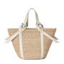 2024  Shoulder Tote Bags Wholesale Fashion PU Leather Computer Summer Beach Lady Woven Women HandbagsTote For Women