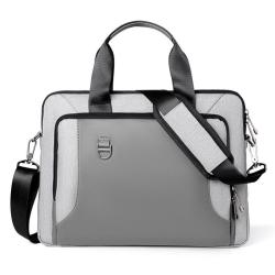 ZWY297 Wholesale Fashionable Double Layer Airbag Shockproof Laptop Bag Oxford Waterproof Men Briefcase Business Daily Handbag