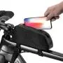HPhone Case  Buckle Traveling Steering  Water Resistant Bike Saddle Bag Bicycle Handlebars Dry Bag