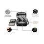 Activated Bamboo Charcoal Air Purifying carbon lining Odor remove control  smell proof bag pouch for smoking