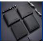 HR005 Man PU Leather Imprinted Solid Color Wallet Business Leisure Dual Color Card Bag New Fashion ID & Credit Card Holders