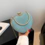 High quality sequin heart shape crystal ladies clutch bags exquisite party rhinestone bag 2024
