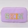 DIY Logo Custom Print Nylon Waterproof Organizer Travel Toiletry Bag Pouch Cosmetic Bag Makeup Pouches