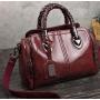 Guangzhou factory custom logo wholesale  PU leather women handbags for lady fashion Purse