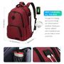 LOVEVOOK custom stylish large capacity school Bags Waterproof College travel bags laptop case USB backpack men backpacks unisex