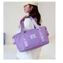 HR216 Embroidered Oxford Leisure Short Distance Travel Bag Portable Large Sports Bag Wet and Dry Separation Yoga Fitness Bag