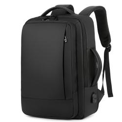 Large-Capacity Multifunctional Men's Travel Backpack Waterproof Business Commuting Expansion Computer Laptop Bag