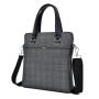 New Fashion PVC Men's Computer Handbags Single Shoulder Crossbody Bags Men'S Business Briefcases Handbags For Men
