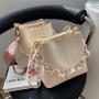 ZR025 Women's New Fashion Chain Portable Shoulder Bag With Advanced Sense Of Western-style Cross-body Bucket Bag In Summer