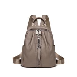 2024 Customized Logo Luxury Genuine Leather Backpack Bag For Women Ladies Design