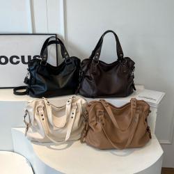 Custom Female Handbag Large Capacity Shoulder Bags Ladies Soft Leather Big Women'S Tote Bags