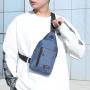 New chest bag men fashion trend Oxford chest bags for men Korean style male casual shoulder crossbody bag