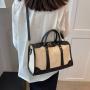 Large Capacity Boston Canvas Bag Ladies Women Fashion Handbags Wholesale Handbag Factory Designer Shoulder Bags
