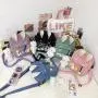 Small Rabbit Shoulder Handbag Fashion Clutch Tote Bag Luxury Princess Kids Mini Cartoon Crossbody Purses