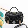 2024 fashion handbags for women tassel and rivet saddle bag for girls punk crossbody ladies bag quality chain shoulder bags 26cm