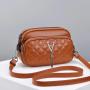 Mini New High-quality PU Leather Designer Handbag For Women 2023 Lady Travel Shoulder Crossbody Bag