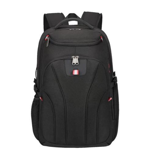 New Design 17-Inch Men's Business Travel Backpack Custom Waterproof Anti-Theft Mochila with USB Laptop and School Bag