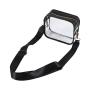 Wholesale Custom Portable Waterproof Sport Game Plain Black Messenger Bag Men Messenger Bags Clear Crossbody Bags Stadium
