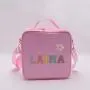 Nylon Lunch Box Lunch Bag Chenille Patch Personalize Varsity Chenille Custom Letters Patches for Kids Girls Women School Lunch